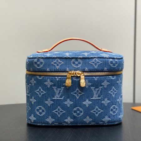 LV Nice Mini Denim Bag - Image 1