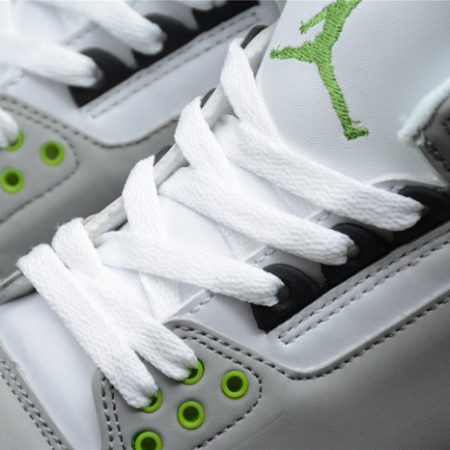 AIR JORDAN 3 RETRO ??CHLOROPHYLL???? 136064 006 - Image 6