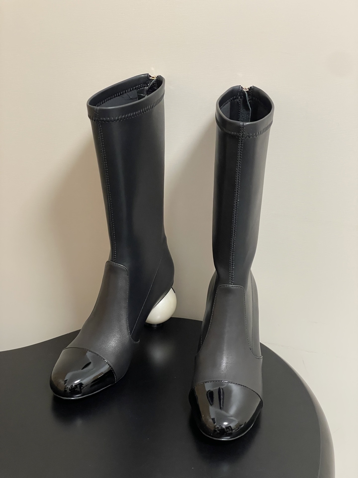 Chanel knee-high boots - Image 1