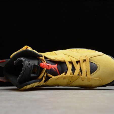Travis Scott Air Jordan 6 yellow Cactus Jack CN1084-300 - Image 5