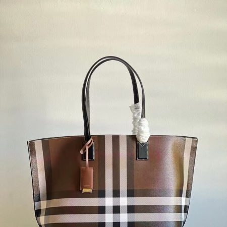 Burberry Medium Check Tote