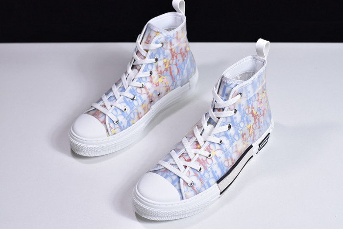 Dior B23 OBLIQUE LOW black white Shoes T00480H051 - Image 9