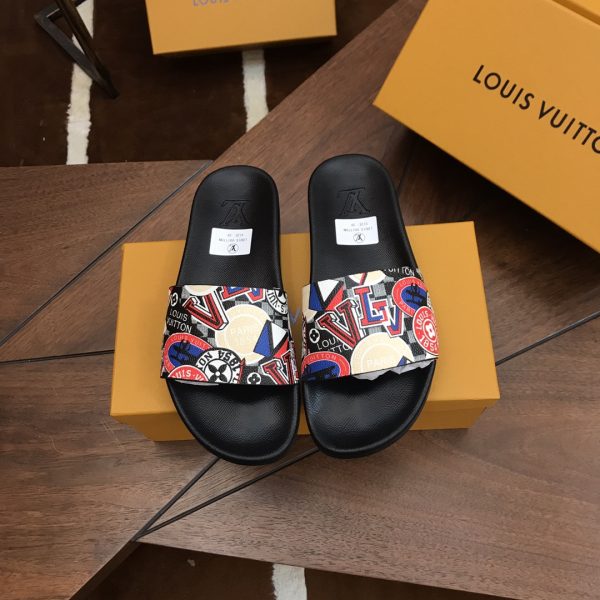 LV Waterfront Mule Sandals