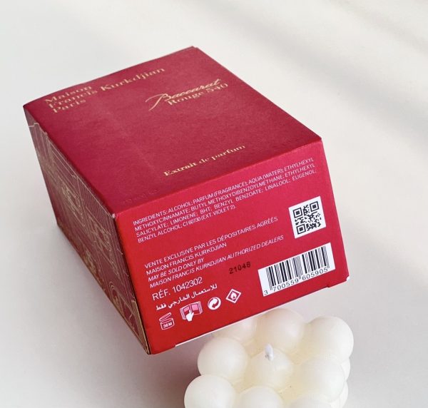 Maison Francis Kurkdiian Barccarat Rouge 540 Purfume