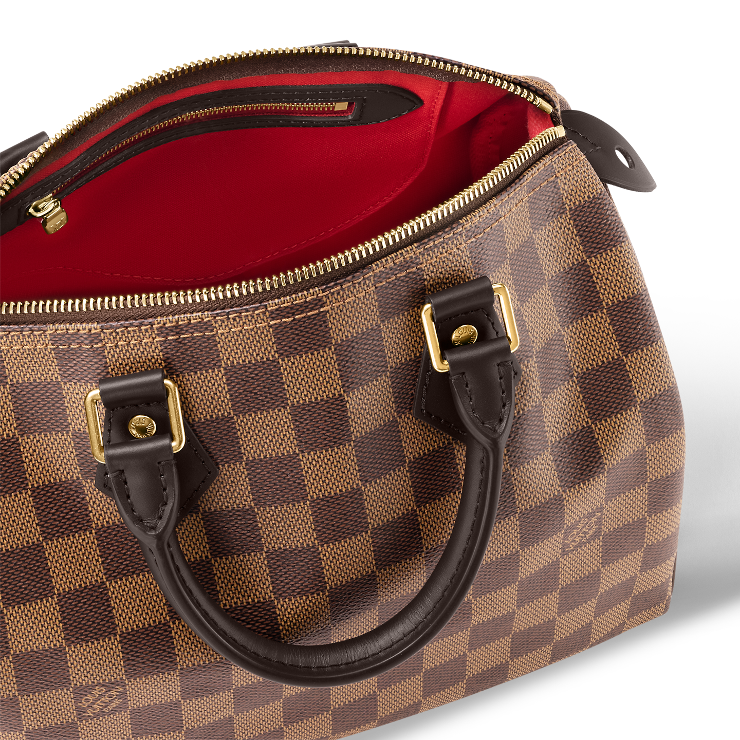 LV Speedy 25 Damier Ebene Women Handbag - Image 2