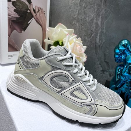 Dior B30 Dad Sneakers Gray (AA Normal Quality Version) - Image 3
