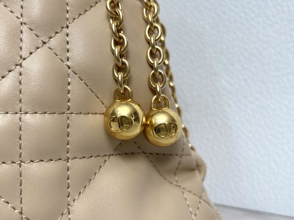 Dior Medium Ammi Bag Sand Pink Supple Macrocannage   M22566FBE_M84P