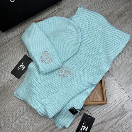 Chanel Winter Hats + Scarves - Image 3