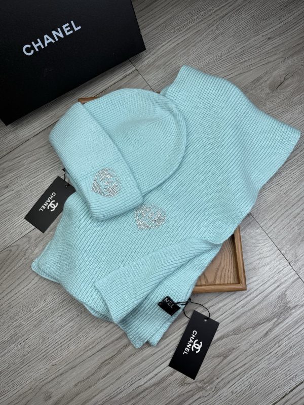 Chanel Winter Hats + Scarves