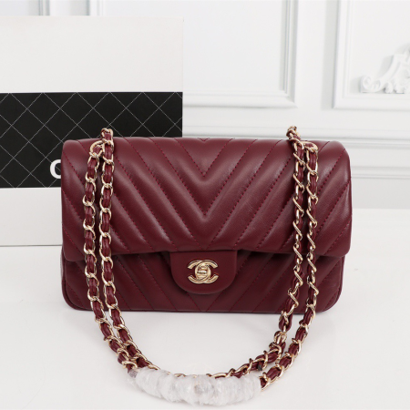Chanel Clacssic Flap CF Chain Shoulder Strap Bag - Image 9