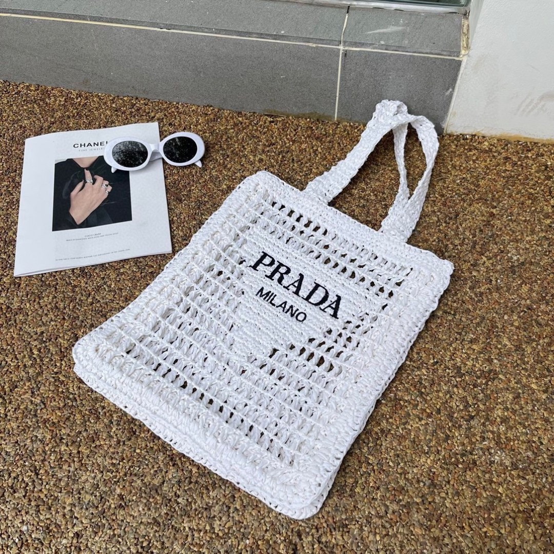 Prada Woven Bag - Image 5