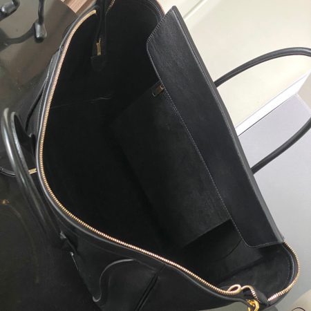 Celine Little Luggage In Supple Shiny Lambskin - Image 7