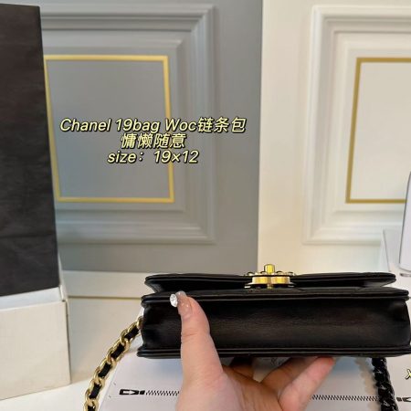 Chanel 19 Bag WOC Wallet on Chain - Image 9