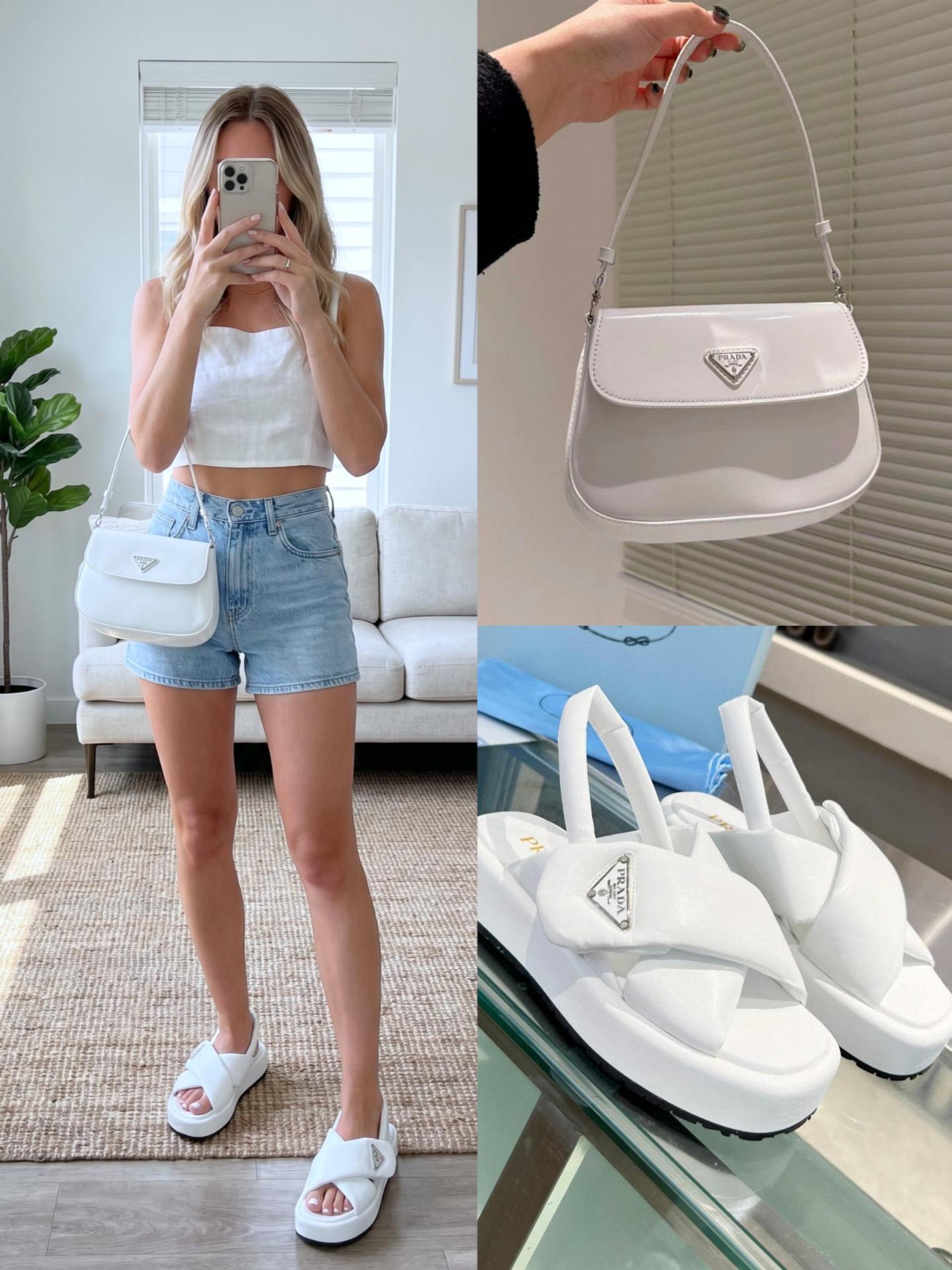 Prada Shoes & Bag Set - Image 1