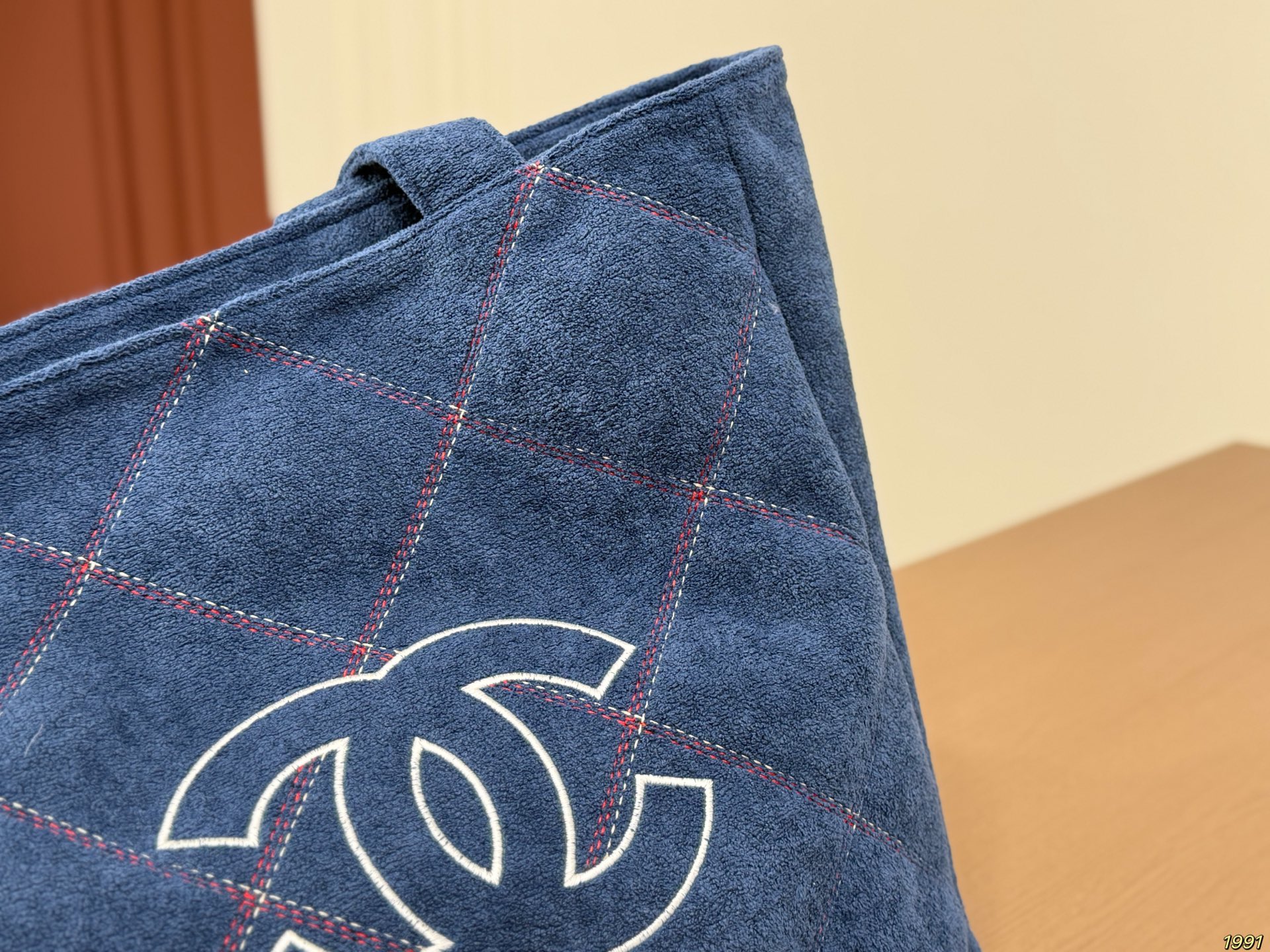Chanel Denim Tote Bag - Image 4