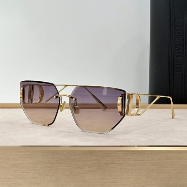 Dior Hollow Design Frame Sunglasses Top Quality