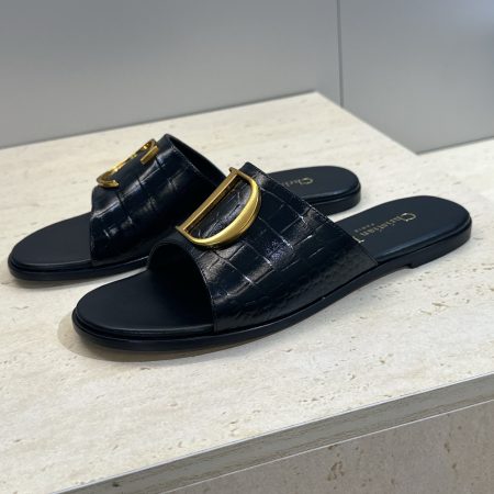 Dior CD Logo Slides Sandals - Image 12