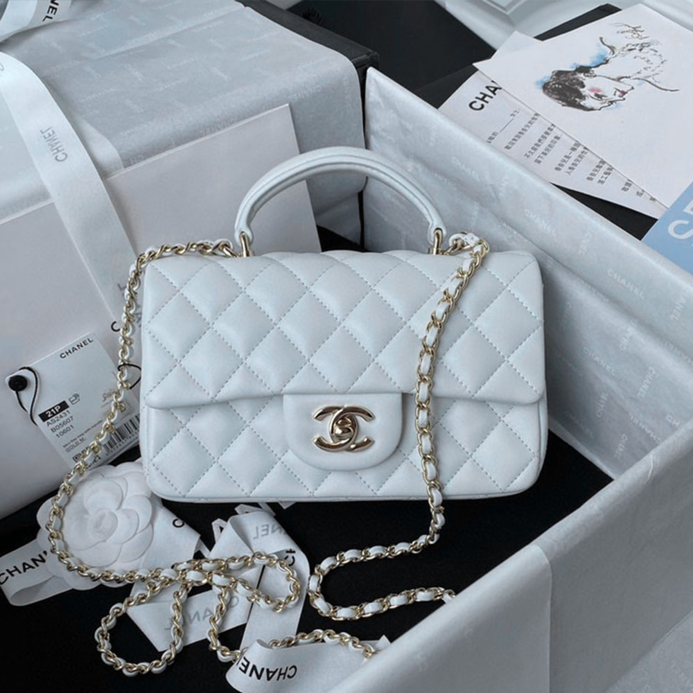 Chanel Mini Top Handle CF - Image 7