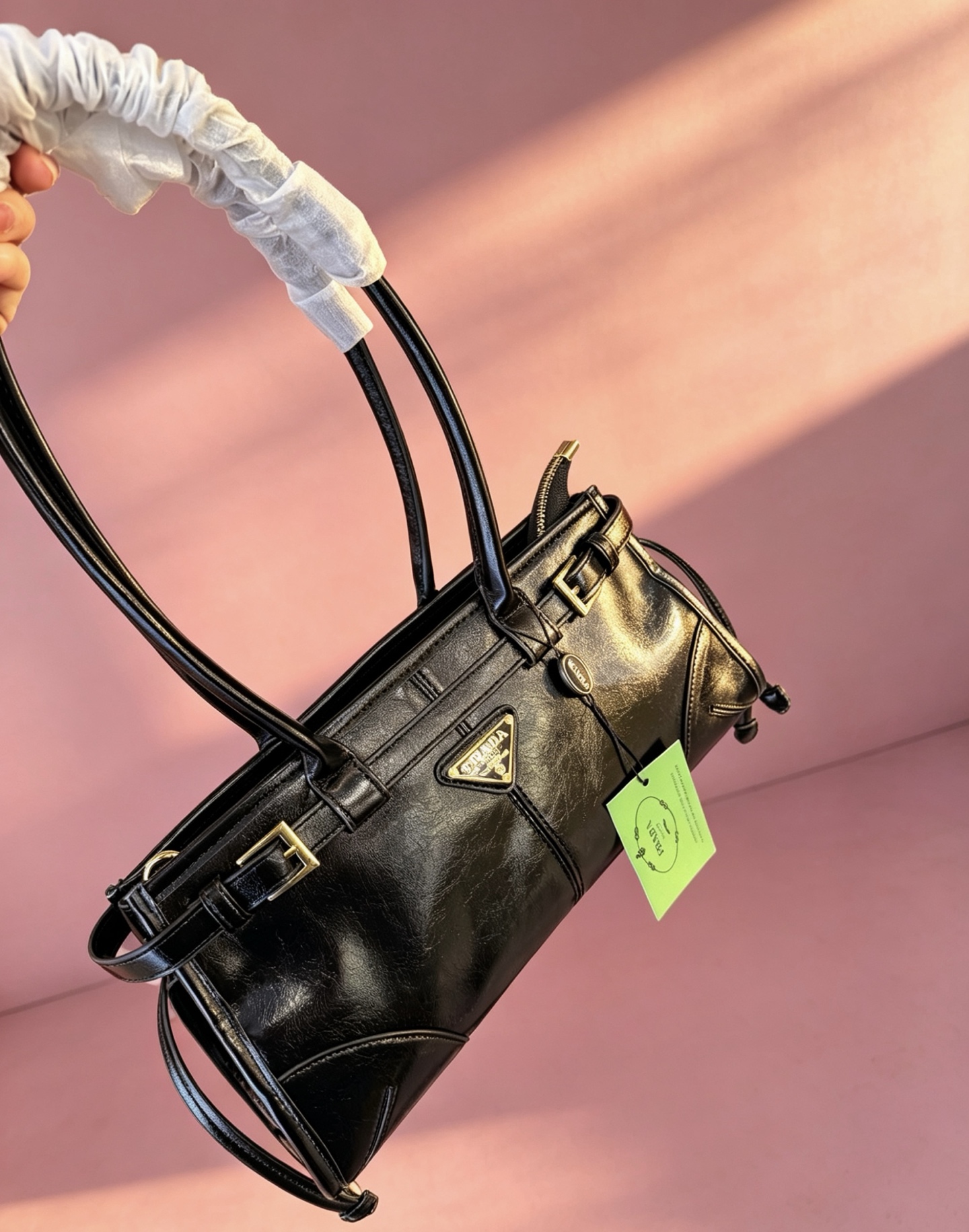 Prada Bonny Medium Handbag - Image 6