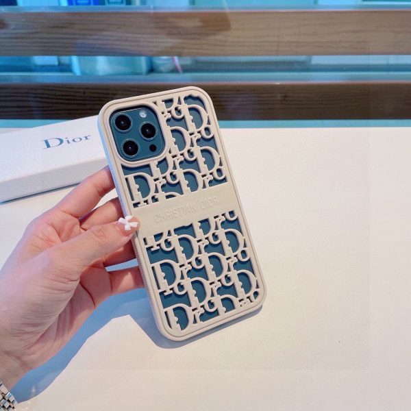 DIOR Hollow Design All-Inclusive Phone Case