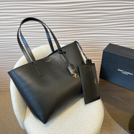 Saint Laurent YSL Tote Leather Handbag Shoulder Bag - Image 2