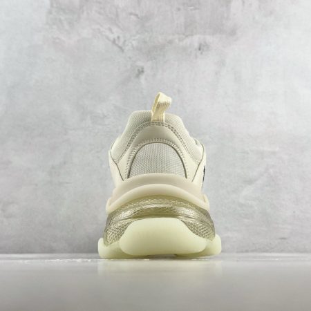 Balenciaga Triple S Clear Sole Sneakers Beige Mirror Version 10A - Image 8