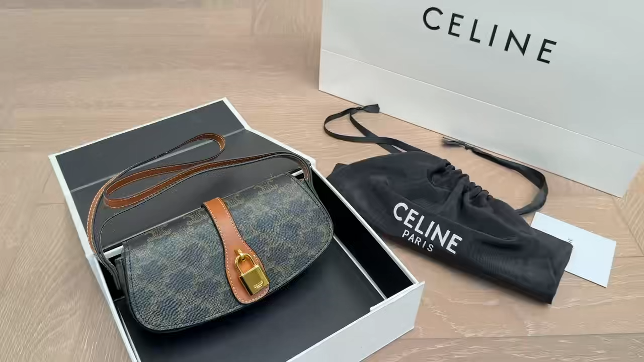 Celine Padlock Bag - Image 1