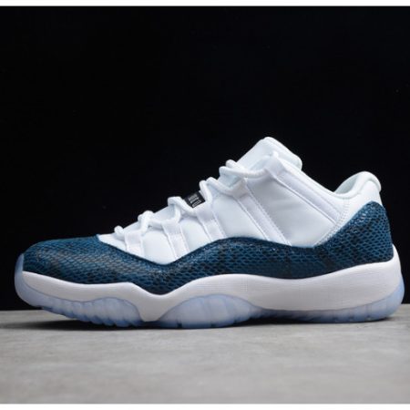 Air Jordan 11 Low Blue Snakeskin CD6846-102