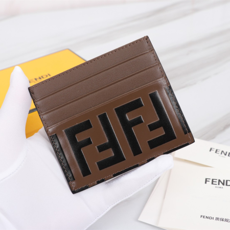 FENDI Leather Card Holder - Image 6