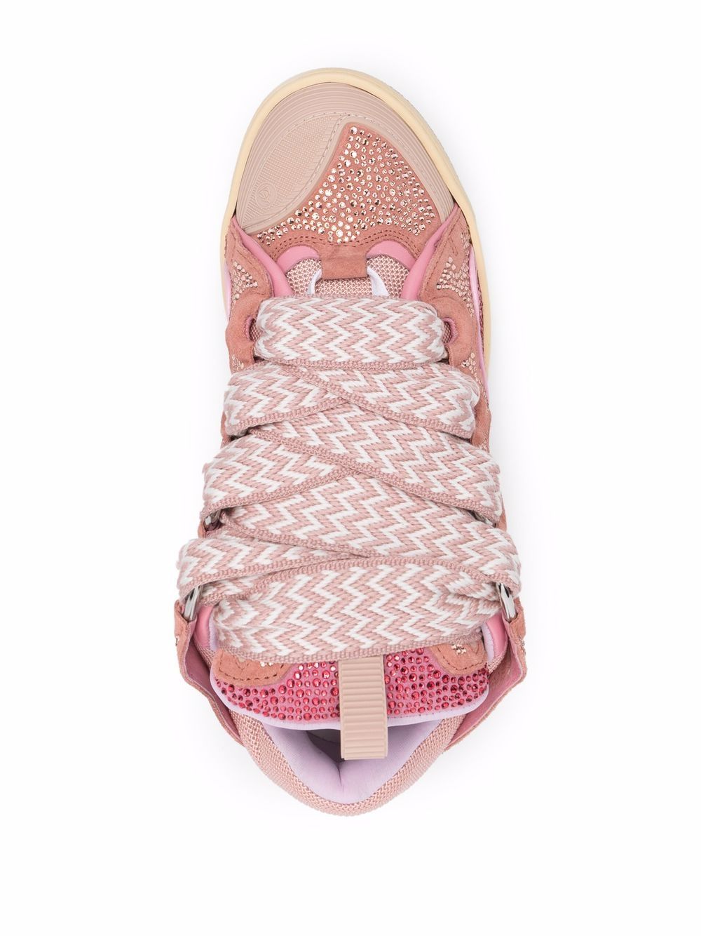 Lanvin LEATHER CURB SNEAKERS - Image 3