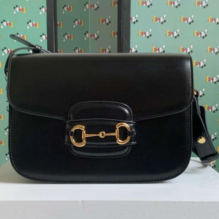 GUCCI 1955 Horsebit Shoulder Bag - Image 12