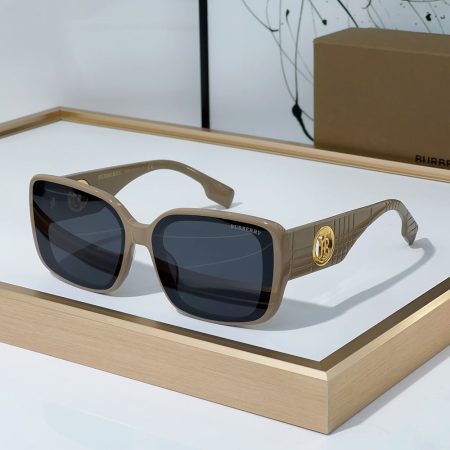 Buberry  Mirror leg Hollowed out Logo  Sunglasses Top quality - Image 2