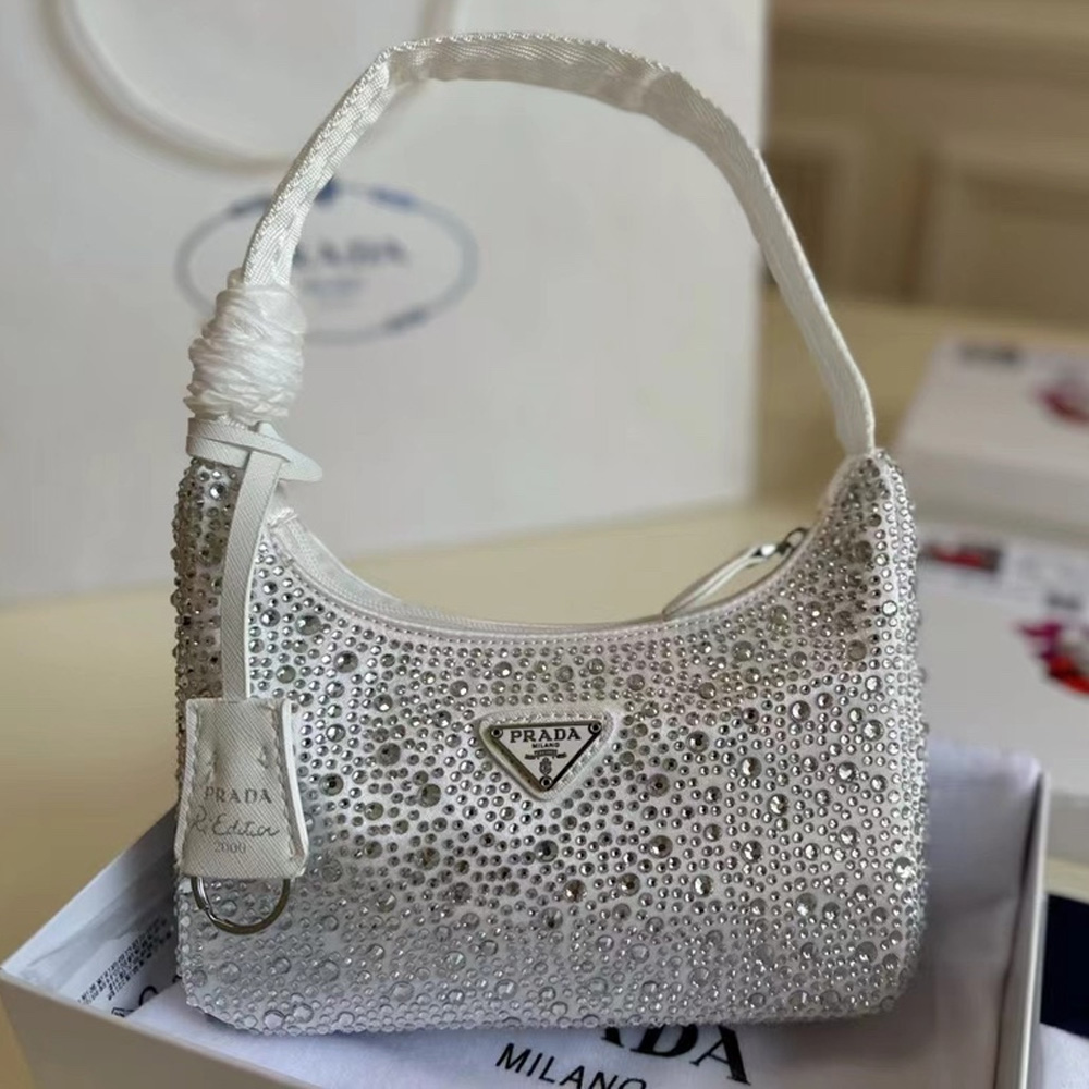 Prada Re-Edition Duchesse Shoulder Bag Handbag - Image 9