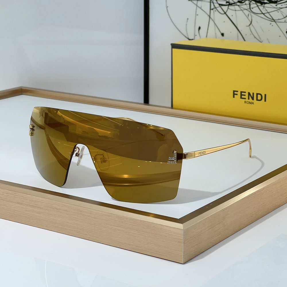 Fendi Aviator Rimless Sunglasses Top quality - Image 1