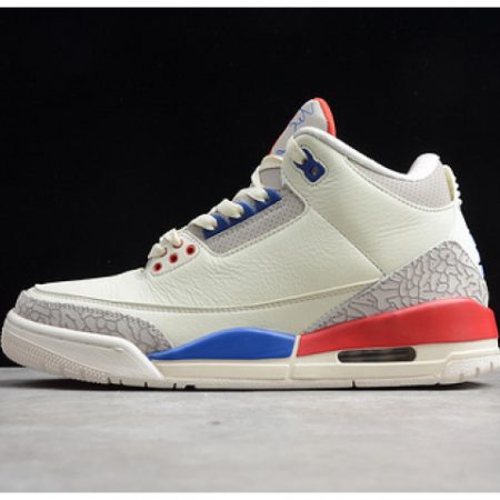 AIR JORDAN 3 RETRO "CHARITY GAME" sail red mens 136064-140 - Image 1