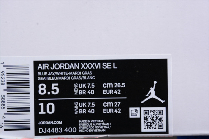 Nike Air Jordan 36 PE Luka Doncic DJ4483-400 - Image 4