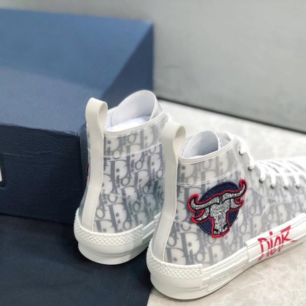 Dior B23 High Top Oblique Foxton Print