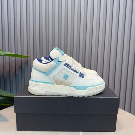 Amiri MA-1 Leather Low Top Fashion Boardshorts Sneakers Shoes - Image 5