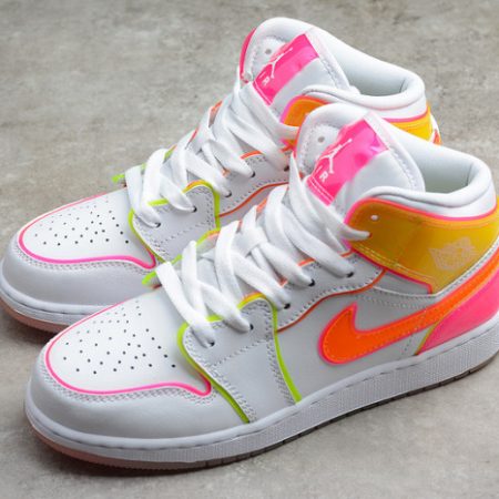 Air Jordan 1 Mid SE GS Edge Glow CV4611-100 - Image 10