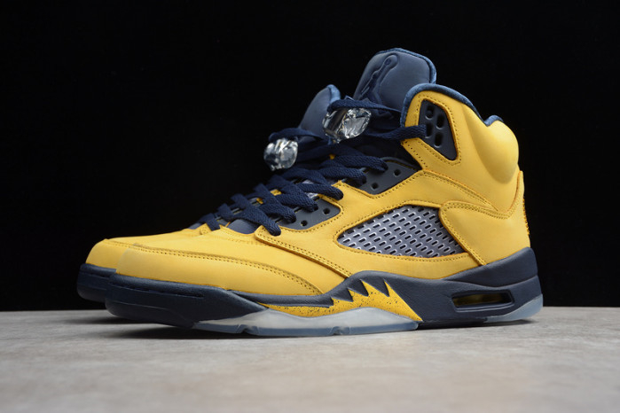 Air Jordan 5 Retro SP Michigan CQ9541-704 - Image 12