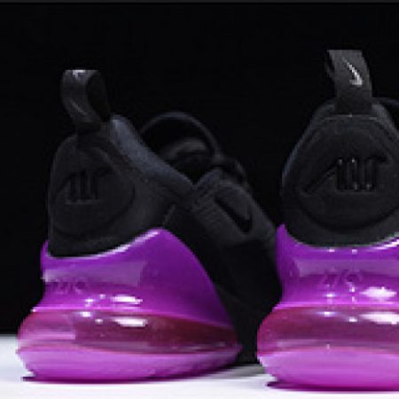 Nike womens Air Max 270 black purple AH6789 016 - Image 19