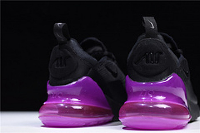 Nike womens Air Max 270 black purple AH6789 016 - Image 19