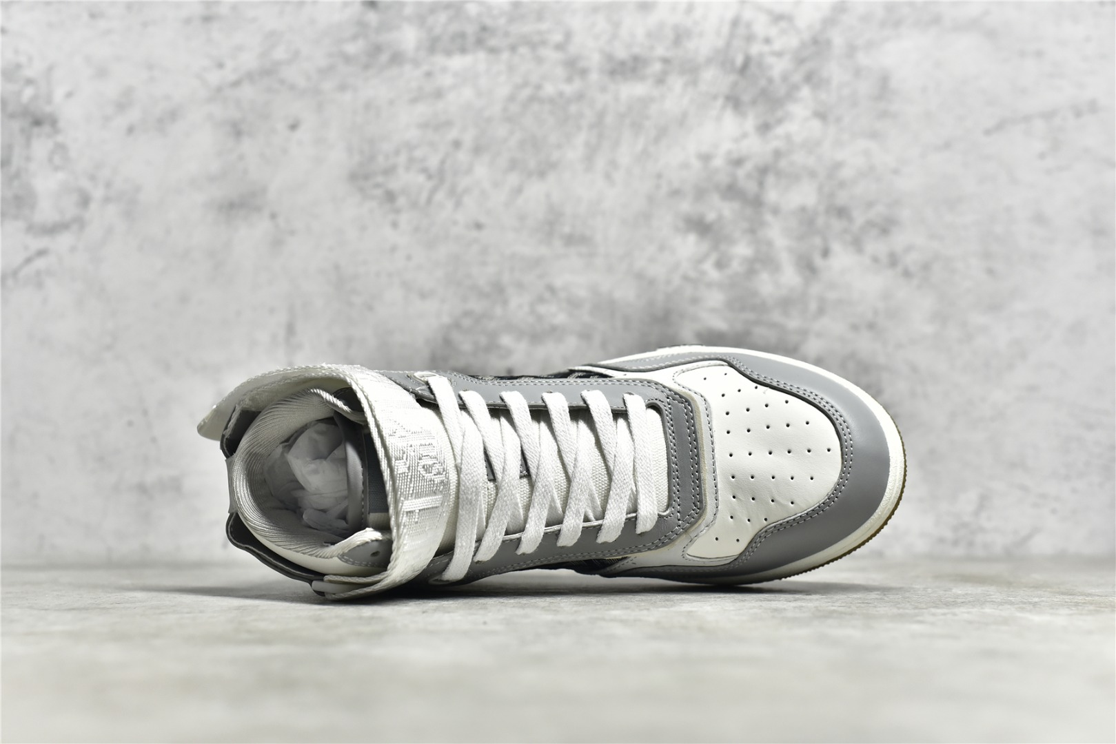 Dior B27 Sneakers High-Top Gray (AA Version) - Image 4