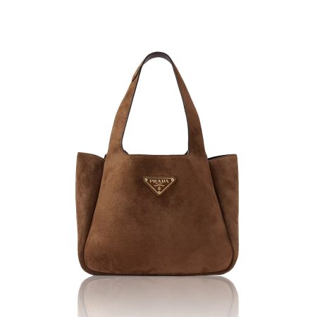 Prada Suede Mni Tote Ld44 - Image 1