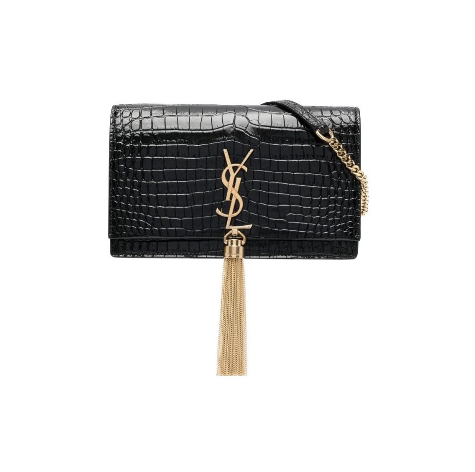 YSL Kate Tassel Crocodile Bag - Image 1