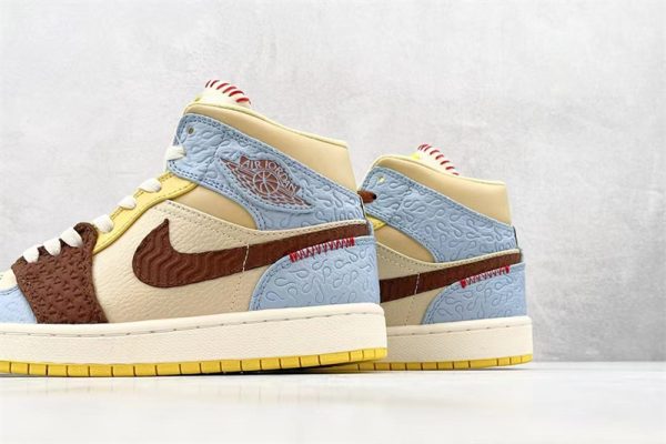 Air Jordan 1 Mid SE Fearless Maison Chateau CU2803-200