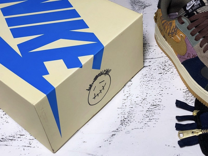Travis Scott Nike Air Force 1 Low CN2405-900 - Image 10