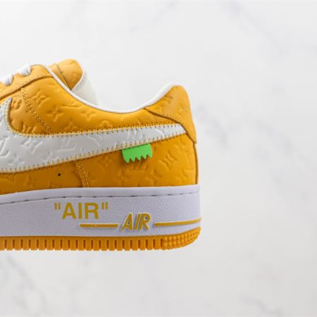 LV x Nike Air Force 1'07 LV8 Low Yellow/white/LV Monogram - Image 2