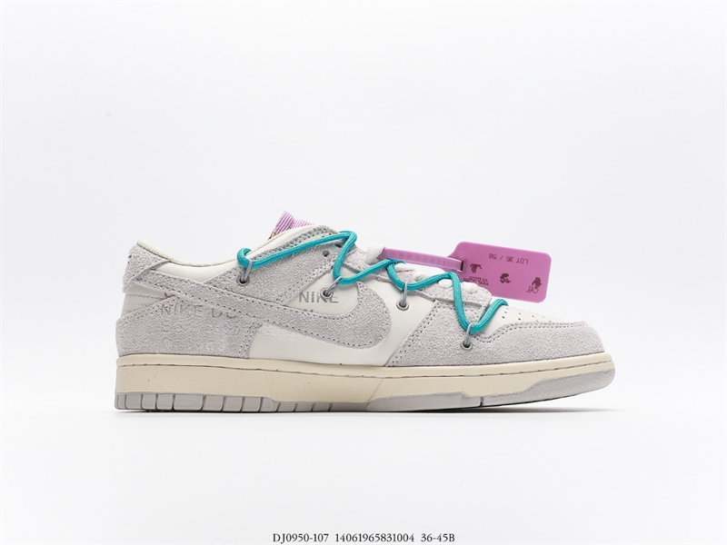 OFF WHITE X Nike Dunk SB Low The 50 NO.36 DJ0950-107 - Image 2
