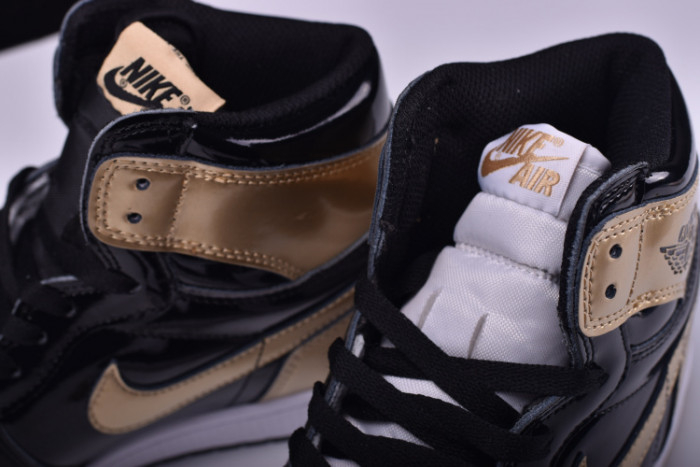 Air Jordan 1 Retro High OG NRG ComplexCon Top 3 Gold 861428-001 - Image 9